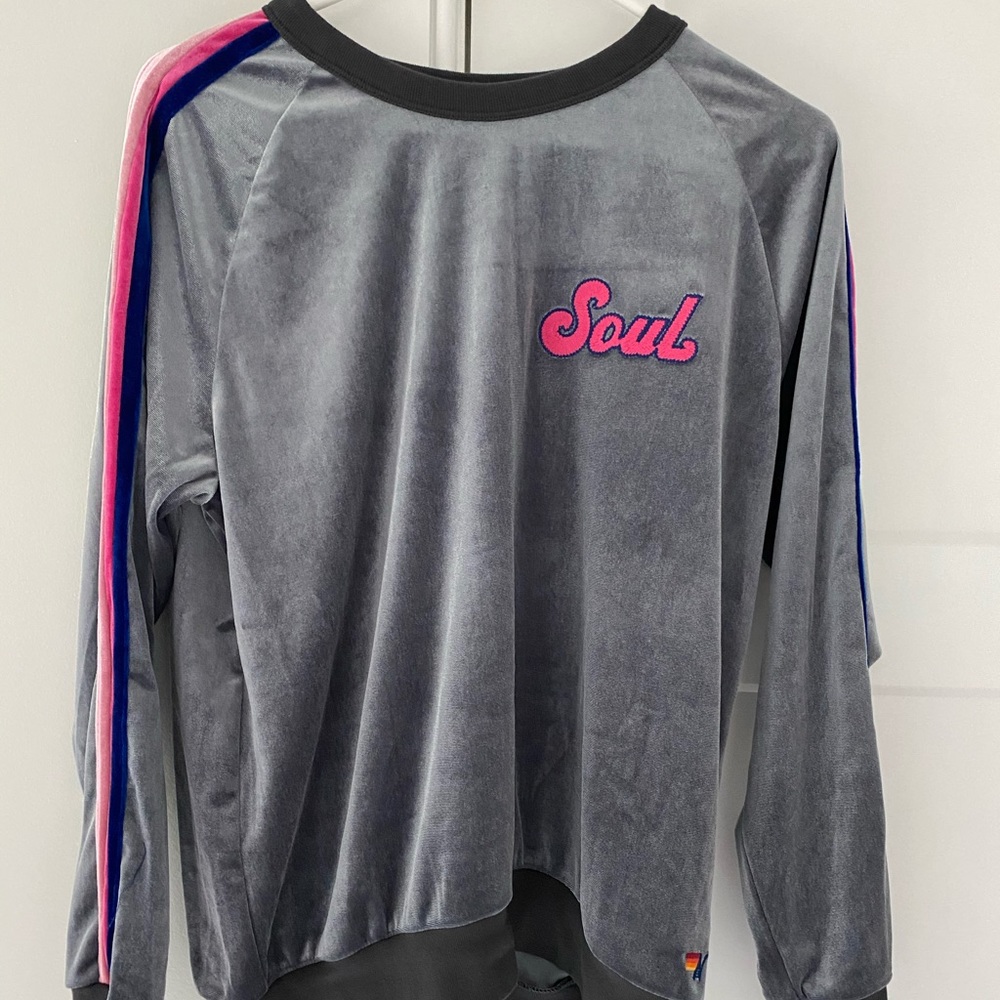 Aviator Nation x SoulCycle crewneck!